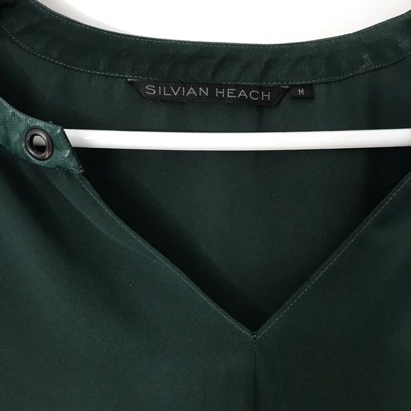 Emerald green blouse - Picture 6 of 6